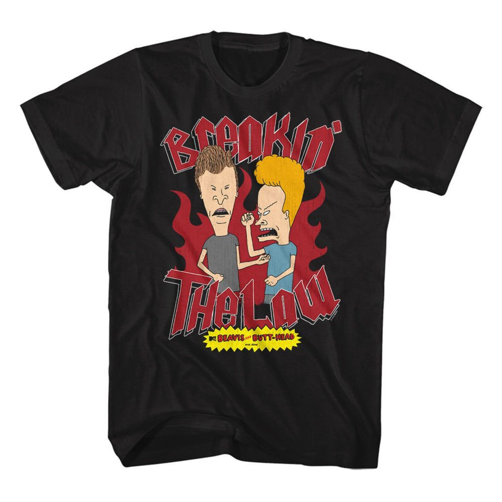 Beavis And Butt-Head Breakin The Law T-Shirt